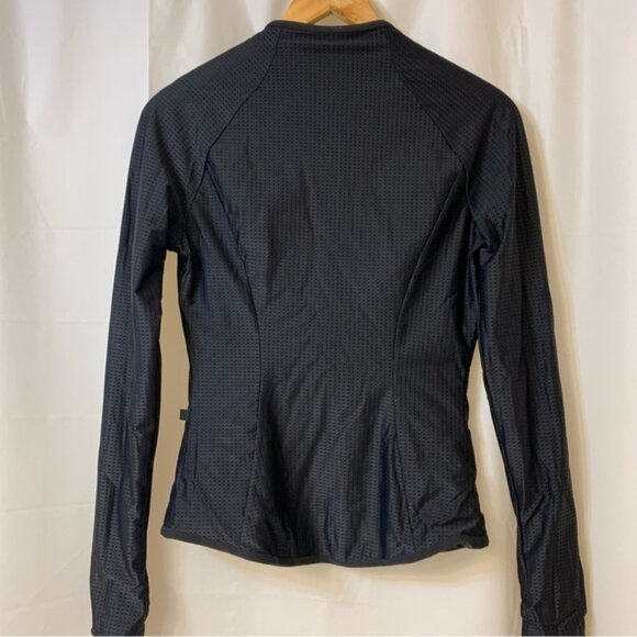 Lululemon Find Your Bliss Jacket Black / Heathered Black Reversible Size 6 - Picture 11 of 11